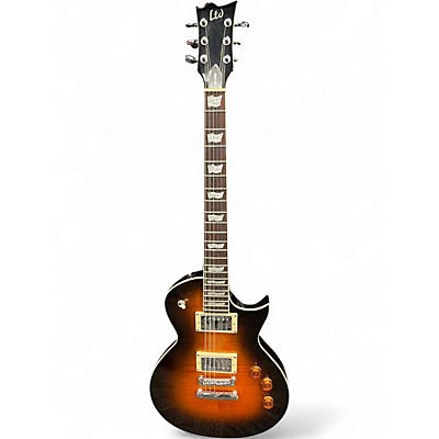 Used ESP LTD EC256FM DARK BROWN SUNBURST Solid Body Electric Guitar