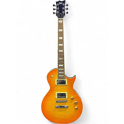 Used ESP LTD EC256FM Lemonburst Solid Body Electric Guitar