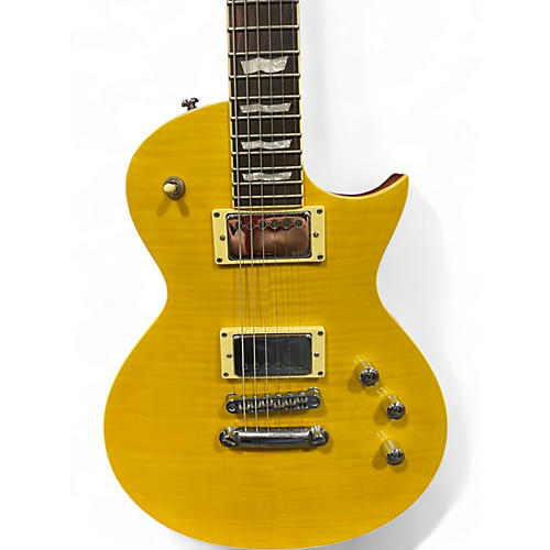 Used ESP LTD EC256FM Lemonburst Solid Body Electric Guitar Lemonburst