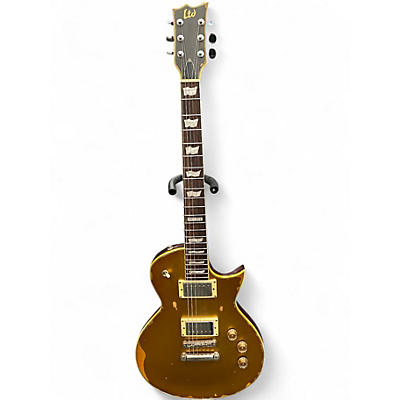 Used ESP LTD EC256FM RELIC GOLD Solid Body Electric Guitar