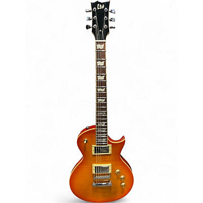 Used ESP LTD EC256FM Sunburst Solid Body Electric Guitar