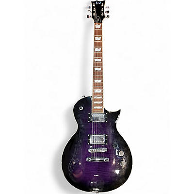 Used ESP LTD EC256FM Trans Purple Solid Body Electric Guitar