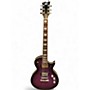 Used ESP LTD EC256FM Trans Purple Solid Body Electric Guitar Trans Purple
