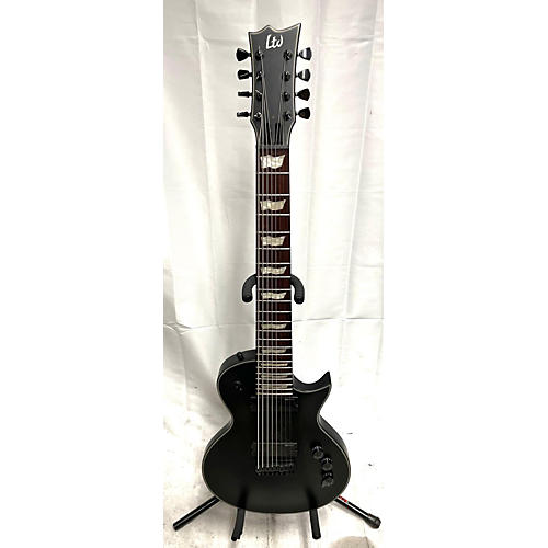 ESP Used ESP LTD EC258 Black Solid Body Electric Guitar Black