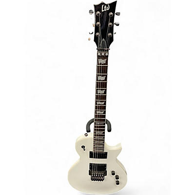 Used ESP LTD EC331 white Solid Body Electric Guitar