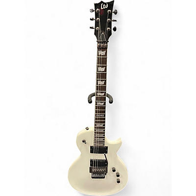 Used ESP LTD EC331FR White Solid Body Electric Guitar