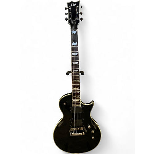Used ESP LTD EC401 Black Solid Body Electric Guitar Black