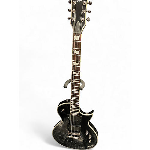 Used ESP LTD EC401 Black Solid Body Electric Guitar Black