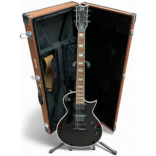 Used ESP LTD EC401 Black Solid Body Electric Guitar Black