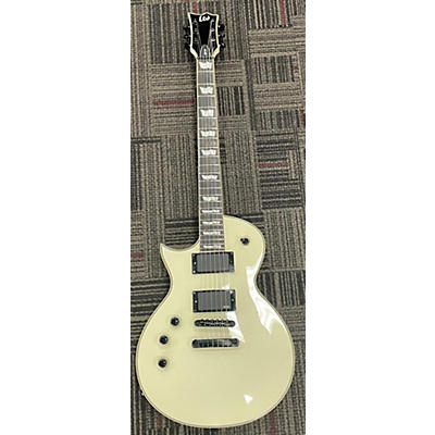 ESP Used ESP LTD EC401 Left Handed Olympic White Electric Guitar