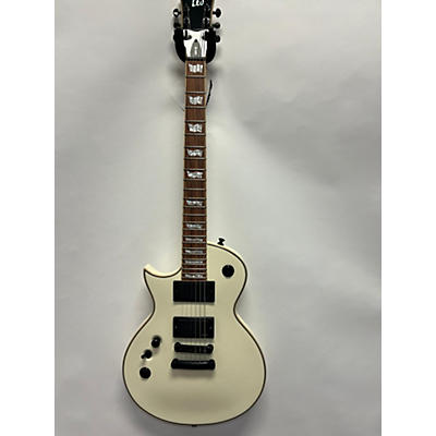 ESP Used ESP LTD EC401 Olympic White Solid Body Electric Guitar