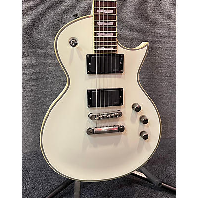 ESP Used ESP LTD EC401 Olympic White Solid Body Electric Guitar