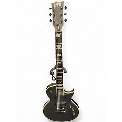 Used ESP LTD EC401 grey Solid Body Electric Guitar