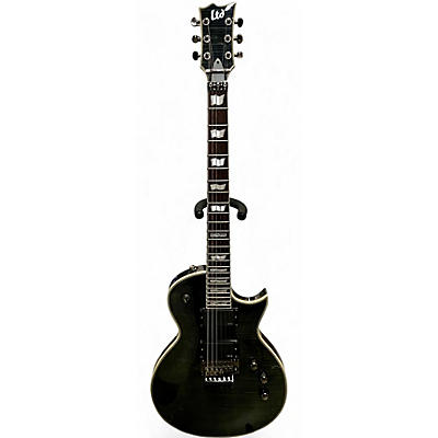 Used ESP LTD EC401 with Floyd Rose Trans Black Solid Body Electric Guitar