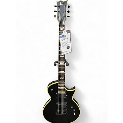 Used ESP LTD EC401B BLACK SATIN Solid Body Electric Guitar