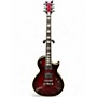 Used ESP LTD EC401FM Black Cherry Solid Body Electric Guitar Black Cherry