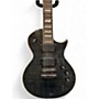 Used ESP LTD EC401FM Trans Black Solid Body Electric Guitar Trans Black