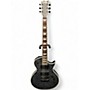 Used ESP LTD EC401QM THRU BLACK Solid Body Electric Guitar THRU BLACK
