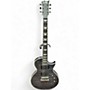 Used ESP LTD EC401QM Trans Black Solid Body Electric Guitar Trans Black