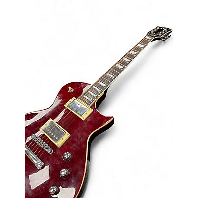 Used ESP LTD EC401VF RED Solid Body Electric Guitar