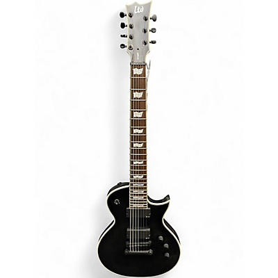 Used ESP LTD EC407 Black Solid Body Electric Guitar