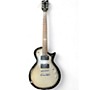 Used ESP LTD EC50 Black and Silver Burst Solid Body Electric Guitar Black and Silver Burst
