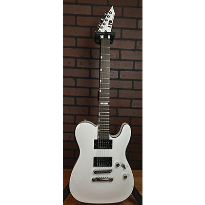 ESP Used ESP LTD ECLIPSE '87 NT White Solid Body Electric Guitar