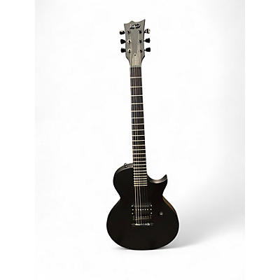 Used ESP LTD ECLIPSE Black Metal Black Solid Body Electric Guitar