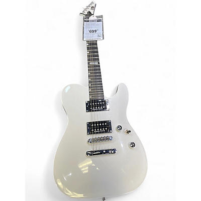 Used ESP LTD ECLIPSE CUSTOM NT  Alpine White Solid Body Electric Guitar