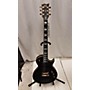 Used ESP Used ESP LTD ESP-1000 Deluxe Black And Gold Solid Body Electric Guitar Black and Gold