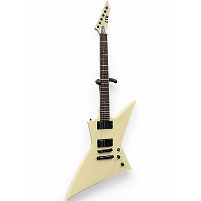Used ESP LTD EX200 Classic White Solid Body Electric Guitar