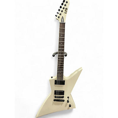 Used ESP LTD EX200 Classic White Solid Body Electric Guitar