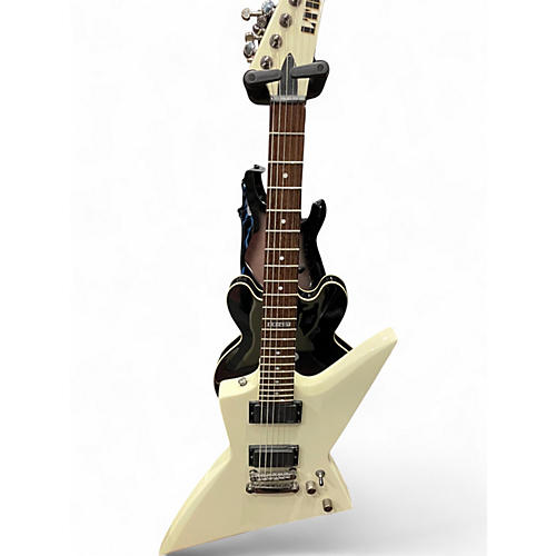 Used ESP LTD EX401 Alpine White Solid Body Electric Guitar Alpine White