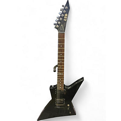 Used ESP LTD EX50 Black Solid Body Electric Guitar