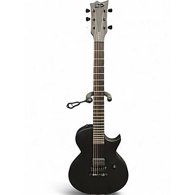 Used ESP LTD Ec Black Metal Flat Black Solid Body Electric Guitar