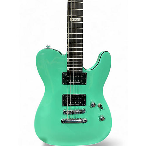 Used ESP LTD Eclipse '87 NT Turquoise Solid Body Electric Guitar Turquoise