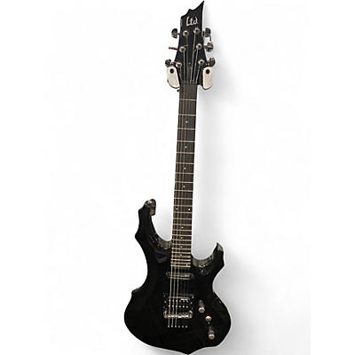 Used ESP LTD F10 Black Solid Body Electric Guitar