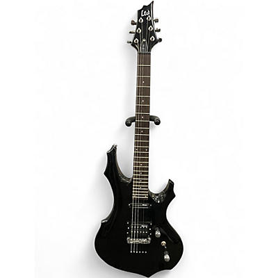 Used ESP LTD F10 Black Solid Body Electric Guitar