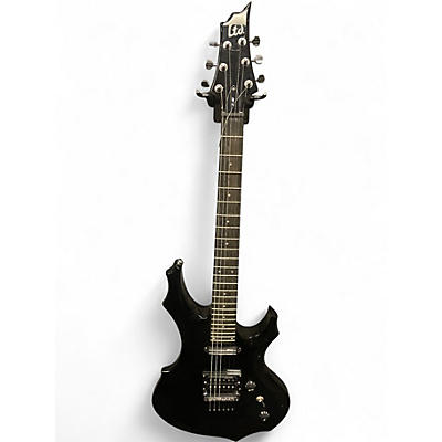 Used ESP LTD F10 Black Solid Body Electric Guitar