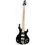 Used ESP LTD F104 Black Electric Bass Guitar Black