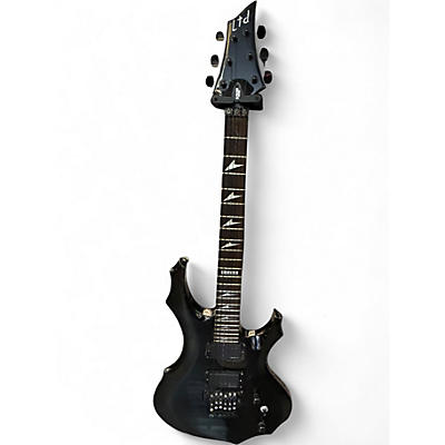 Used ESP LTD F200 Black Solid Body Electric Guitar