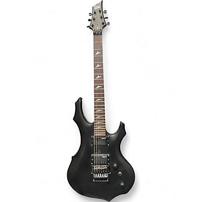 Used ESP LTD F200 Black Solid Body Electric Guitar