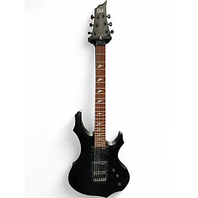 Used ESP LTD F200 Black Solid Body Electric Guitar