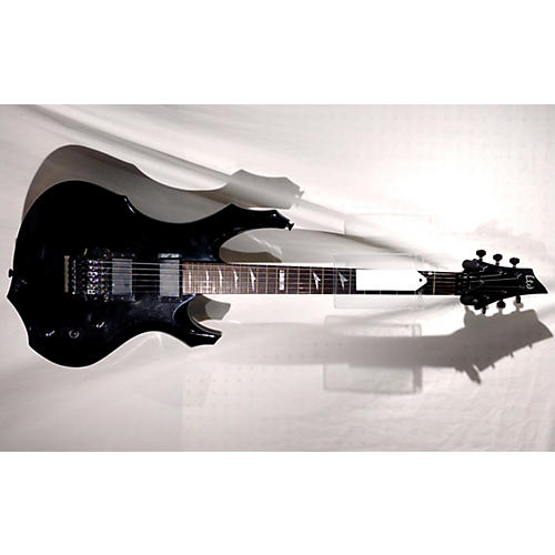 ESP Used ESP LTD F250 Black Solid Body Electric Guitar Black