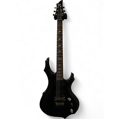 Used ESP LTD F250 Black Solid Body Electric Guitar