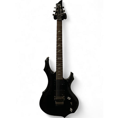 Used ESP LTD F250 Black Solid Body Electric Guitar Black