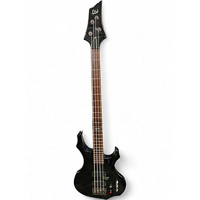 Used ESP LTD F254 Black Electric Bass Guitar