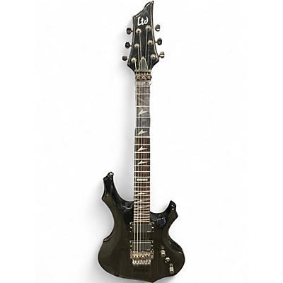 Used ESP LTD F350 Black Solid Body Electric Guitar