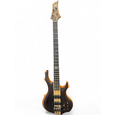 Used ESP LTD F4E Natural Electric Bass Guitar