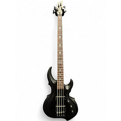 Used ESP LTD F4E Satin Black Electric Bass Guitar
